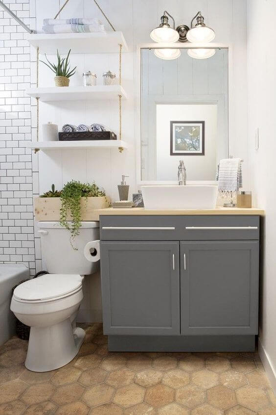 Bathroom Cabinet Ideas Dark Gray Cabinet Ideas for Small Bathrooms - Harptimes.com