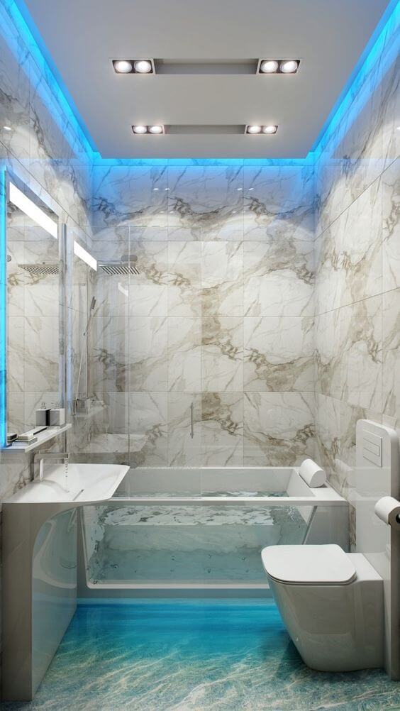 Bathroom Lighting Ideas Amazing Ceiling Design for Bathroom - Harptimes.com