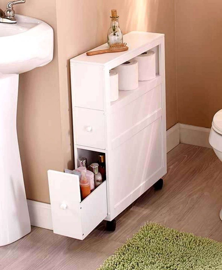 Bathroom Storage Ideas Slim Storage for Bathroom - Harptimes.com