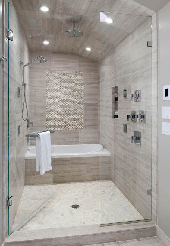 Big Walk-In Shower Master Bathroom Ideas - Harptimes.com