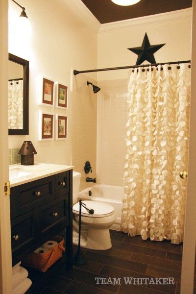 Guest Bathroom Ideas Attractive Shower Curtain for Rustic Bathroom - Harptimes.com