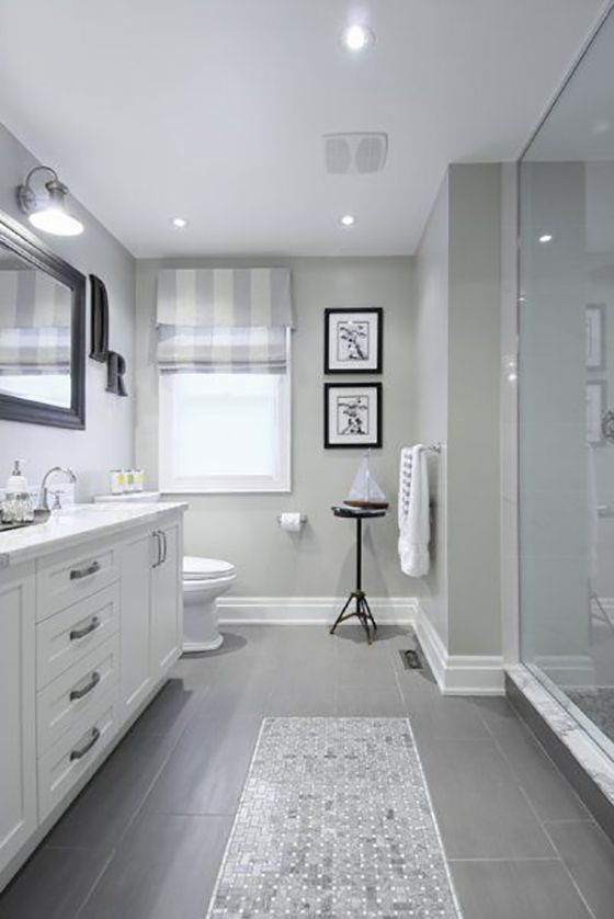 Guest Bathroom Ideas Beautiful Traditional Gray Bathroom - Harptimes.com