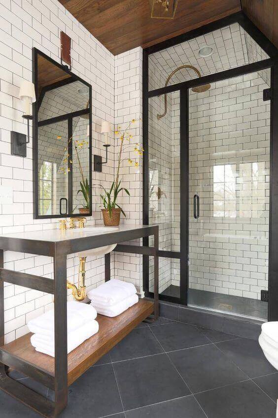 Guest Bathroom Ideas Modern Subway Tile for Bathroom - Harptimes.com