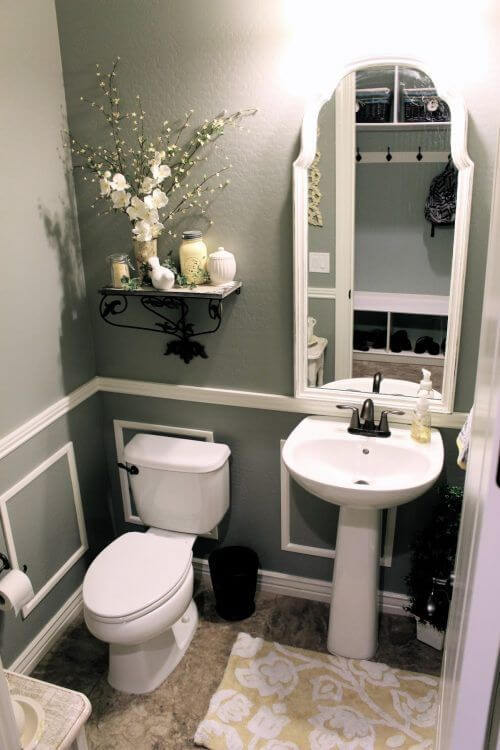 Guest Bathroom Ideas Relaxing Small Gray Bathroom - Harptimes.com