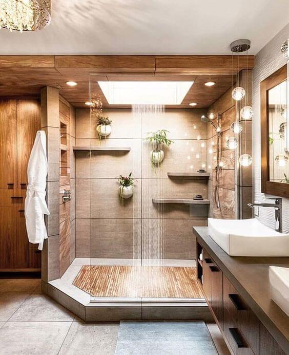 See-Through Master Bathroom Ideas Floor - Harptimes.com