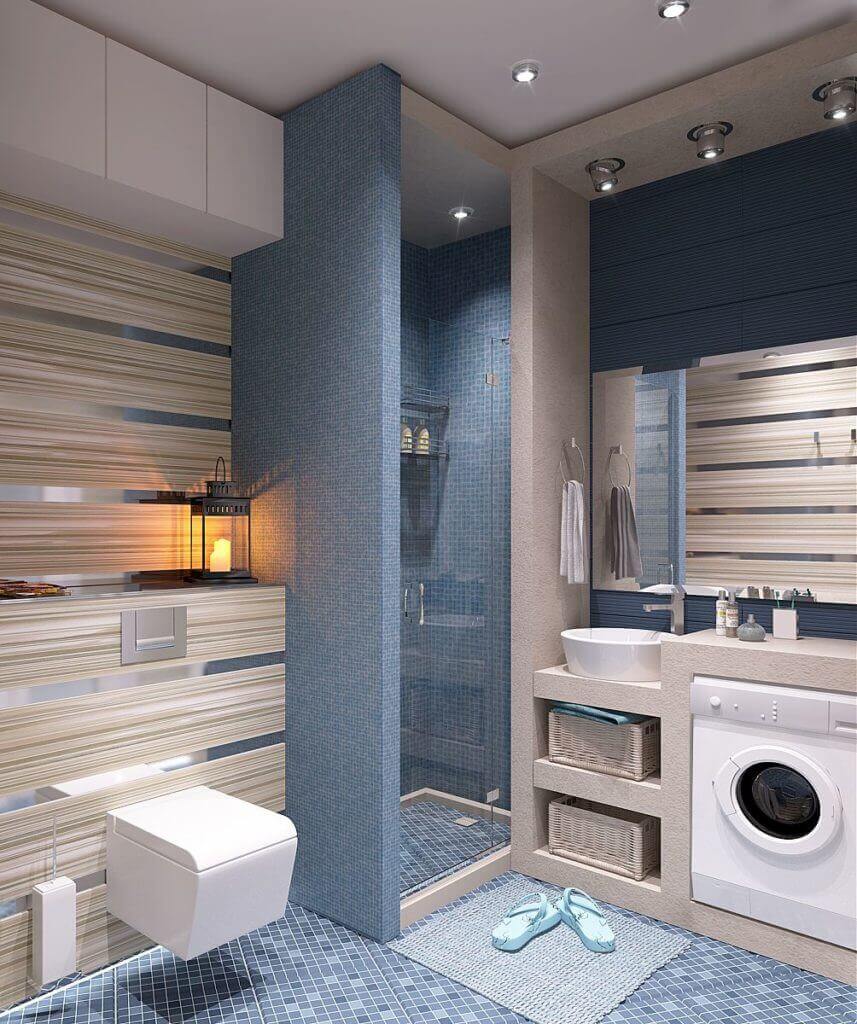 Cool Basement Bathroom Laundry Room Ideas by Harptimes.com