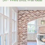 30 Inspiring White Brick Wall Ideas for Your Room