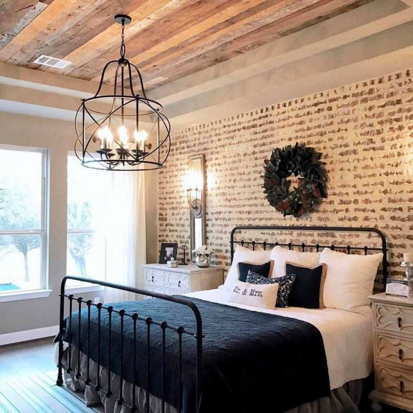 white_brick_accent_wall_bedroom