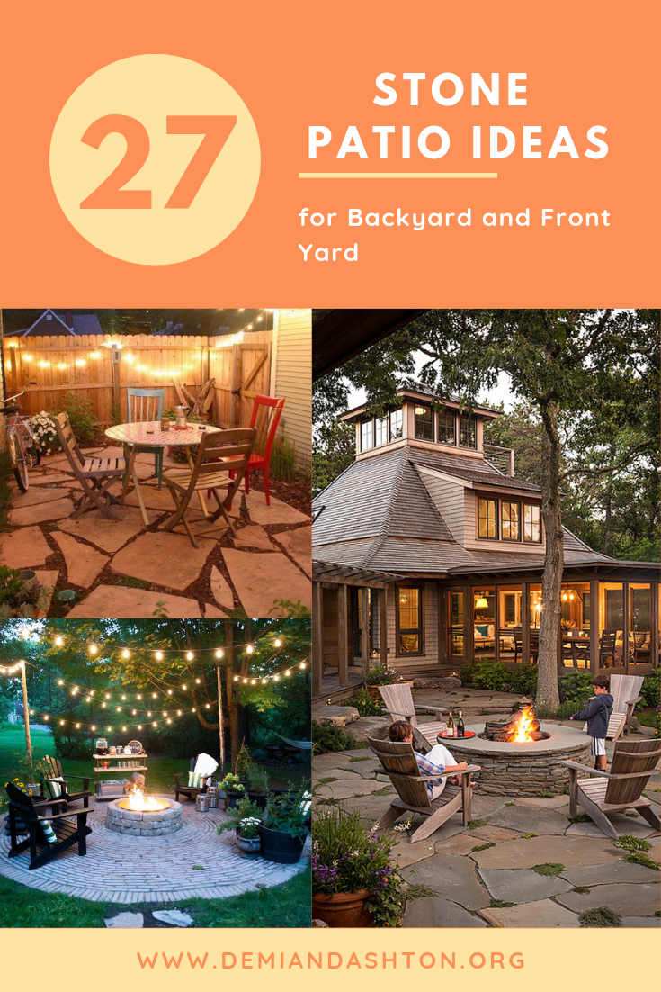 Amazing Stone Patio Ideas
