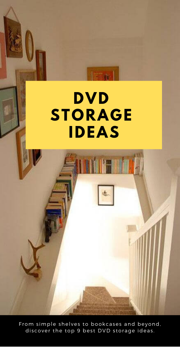 DIY hidden dvd storage ideas for small spaces