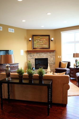 corner_fireplace_mantel_decor_ideas