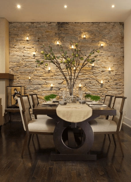 Accent Wall Ideas for Dining Room Fabulous Dining Room Wall Décor - Harptimes.com