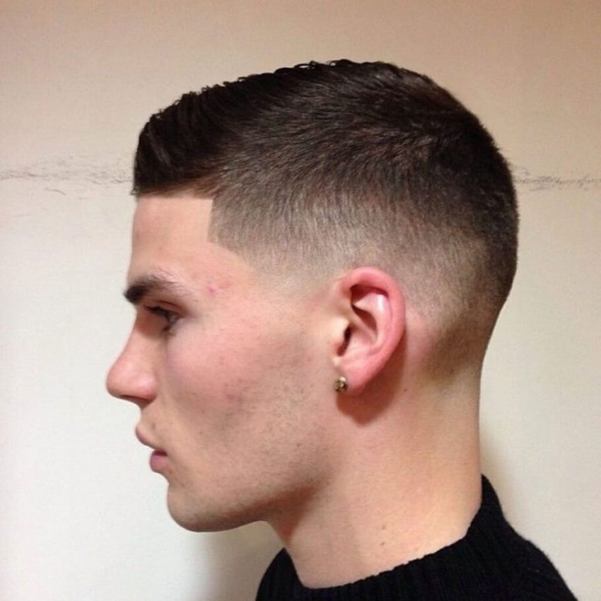 2. Military Haircut Fade Styles - Harptimes.com