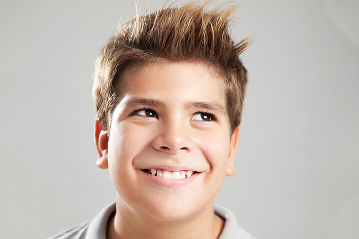 10. Brushed Up Kids Hairstyle Boys - Harptimes.com