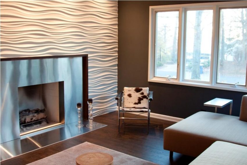 Accent Wall Ideas with Fireplace It is All about Texture - Harptimes.com