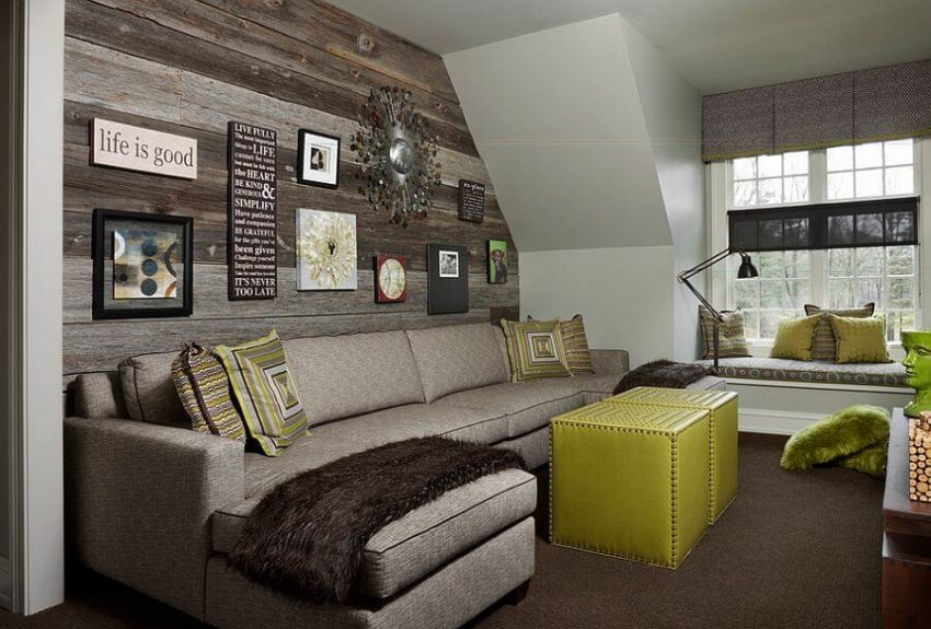 Accent Wall Ideas for Living Room: Let’s Go Eclectic - Harptimes.com