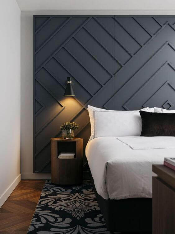 Awesome Grey Accent Wall Ideas Master Bedroom - Harptimes.com