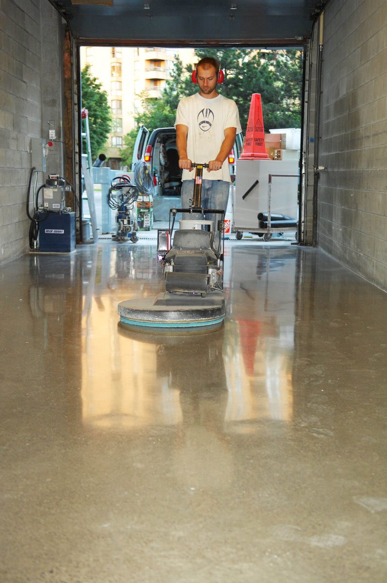 Basement floor paint helps protect the floor