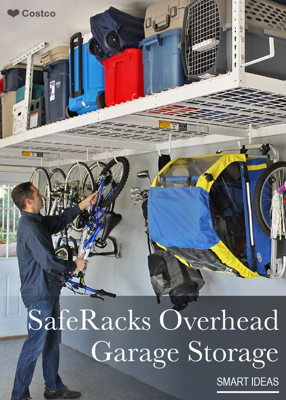 Safe Rack Over Head Garage Storage