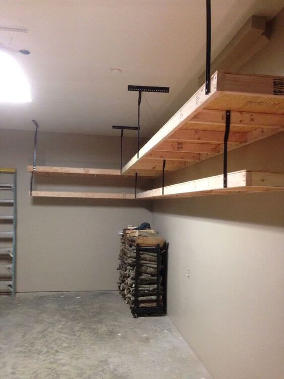 Installing Overhead Garage Storage, Suspended Garage Storage Diy