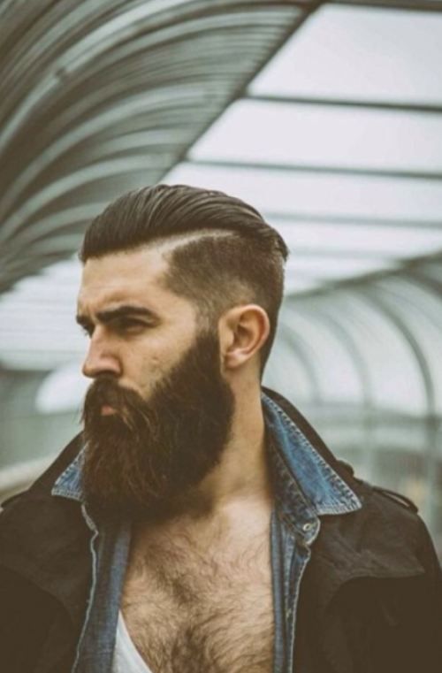 Long Hairstyles for Men - Long Slick Back Hairstyle For Men - Harptimes.com