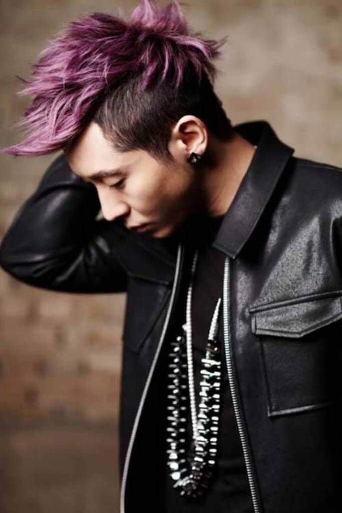 Asian Hairstyles Men with Funky Spike - Harptimes.com