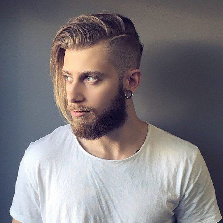 Long Hairstyles for Men - Long Undercut Hairstyle - Harptimes.com