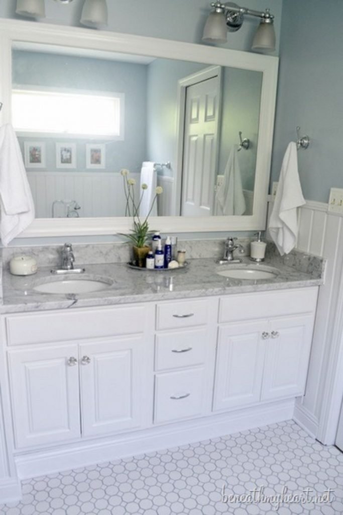 √ 70 Bathroom Mirror Ideas for Double Vanity & Single Sink with Lights