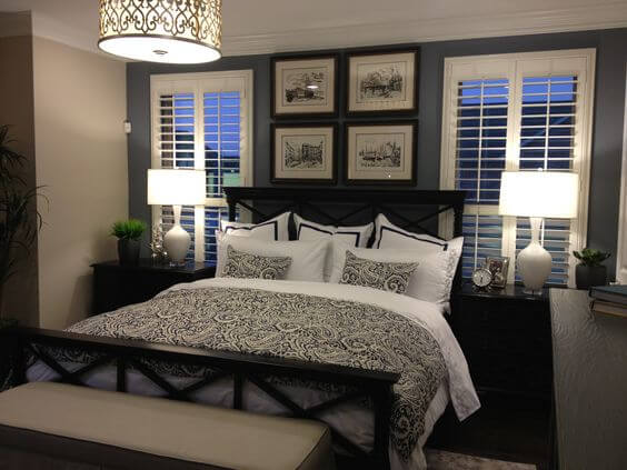 14. Black Master Bedroom Furniture Decor small master bedroom ideas with king size bed - 14. Black Master Bedroom Furniture Decor -Harptimes.com
