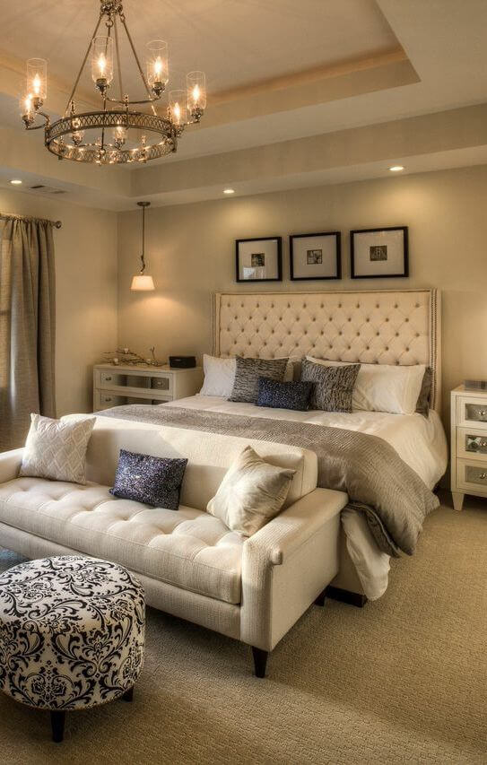 master bedroom ideas modern - 26. Stylish Master Bedroom Heritage - Harptimes.com