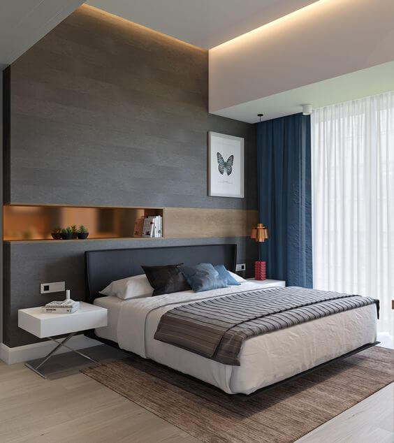 7. Beautiful Master Bedroom Ideas for Apartment - Harptimes.com