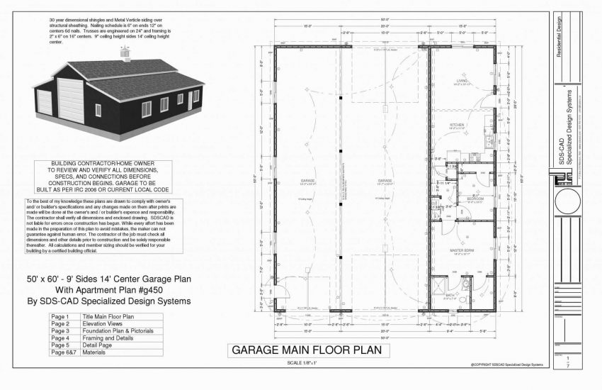 Modern Barndominium Floor Plans 2 Story with Loft [30x40