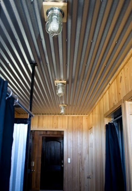 Corrugated Metal Ceiling Ideas