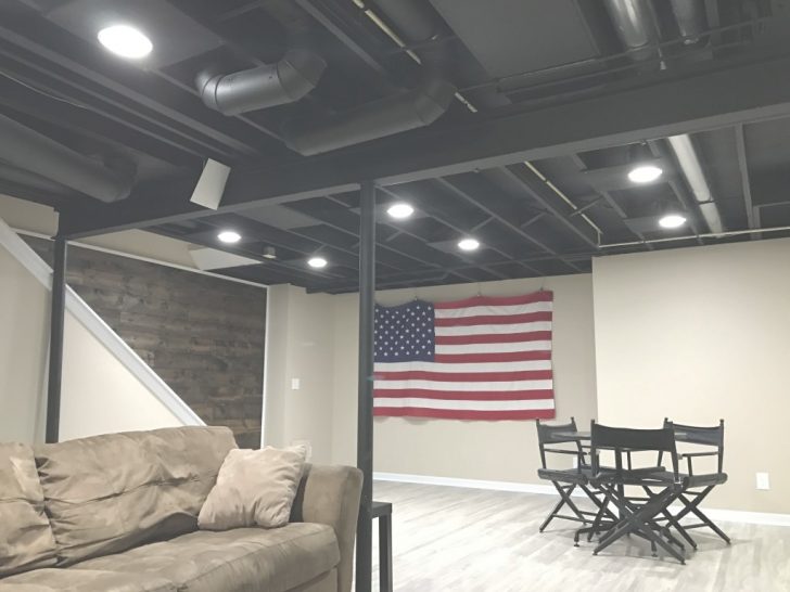 unfinished basement ceiling