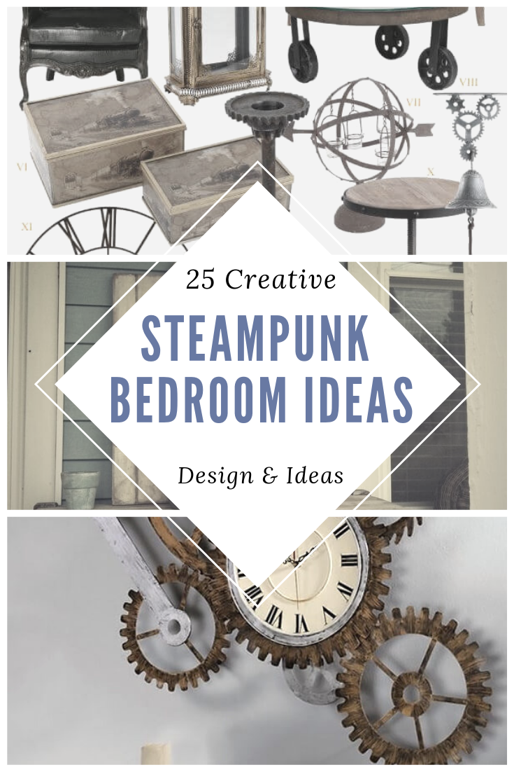 25 Creative Steampunk Bedroom Design Ideas For Your Home 