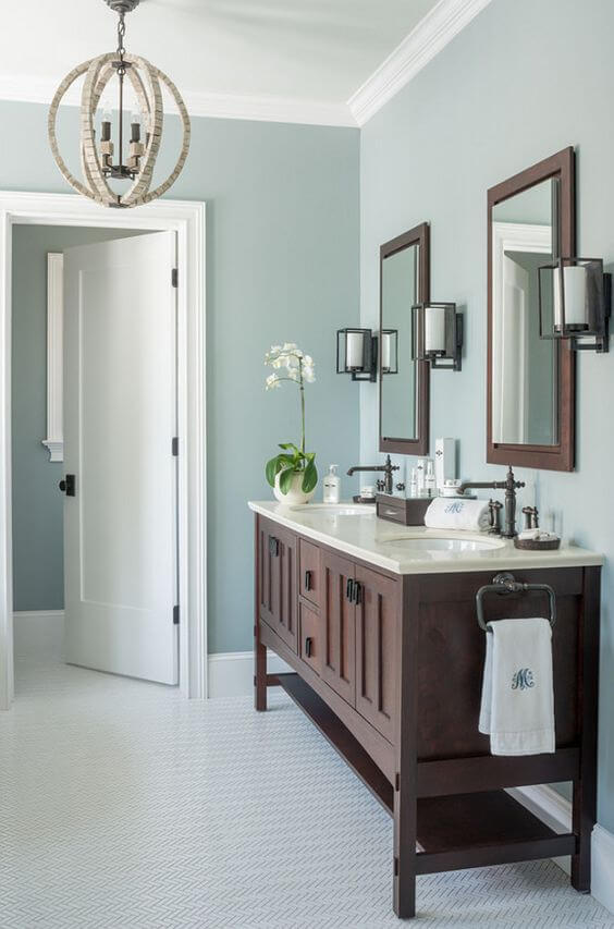 Bathroom Color Paint Ideas Gray Wisp Wall Color for Bathroom - Harptimes.com
