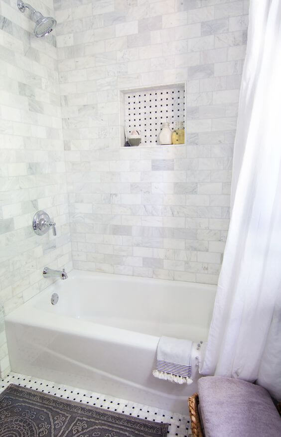 Marble Subway Tile forWalk In Shower Tile Ideas Area - Harptimes.com