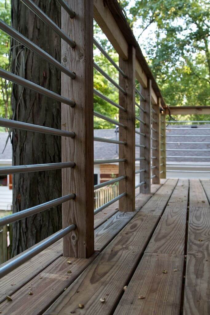 17+ Creative Deck Railing Ideas for Your Beautiful Porch..