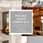 16 Gorgeous Double Sided Fireplace Design Ideas, Take A Look !
