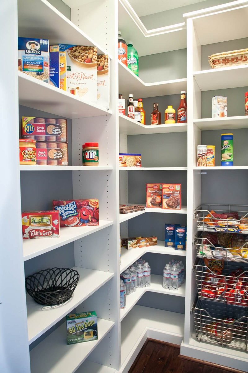 17 Awesome Pantry Shelving Ideas to Make Your Pantry More Organized ...