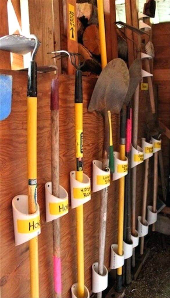 13 Creative Garden Tools Storage Ideas to Help You Organize Your Stuff