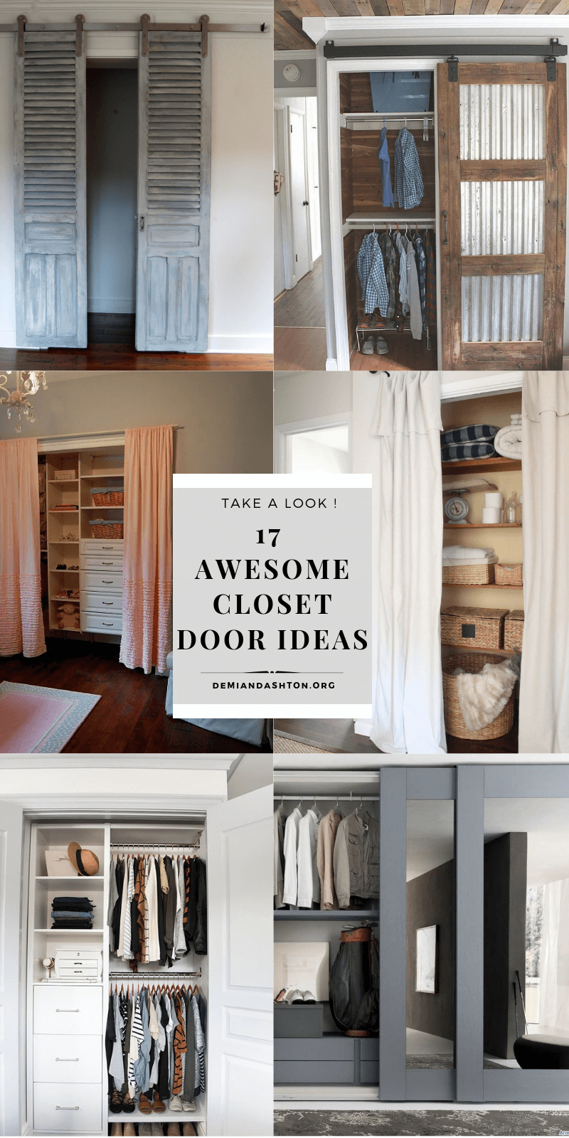 Awesome Closet Door Ideas