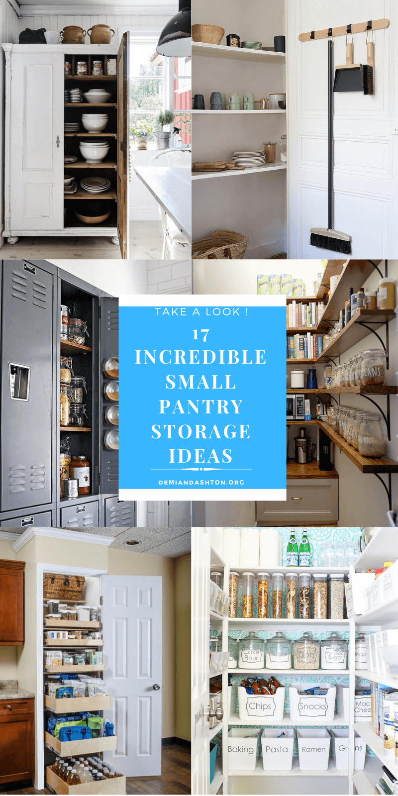 Small Pantry Storage Ideas