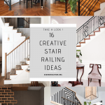 16 Creative Stair Railing Ideas To Develop a Focal Point in Your Home