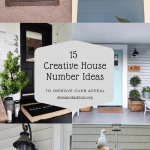 15 Creative House Number Ideas to Improve Curb Appeal