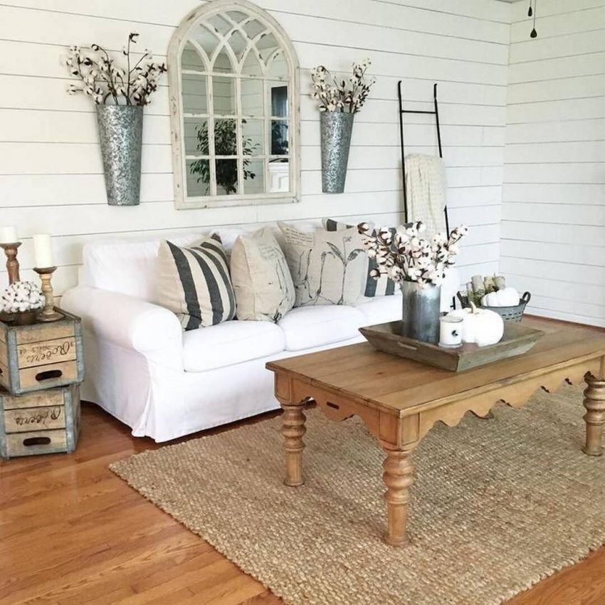 DIY Farmhouse Living Room Decor Ideas