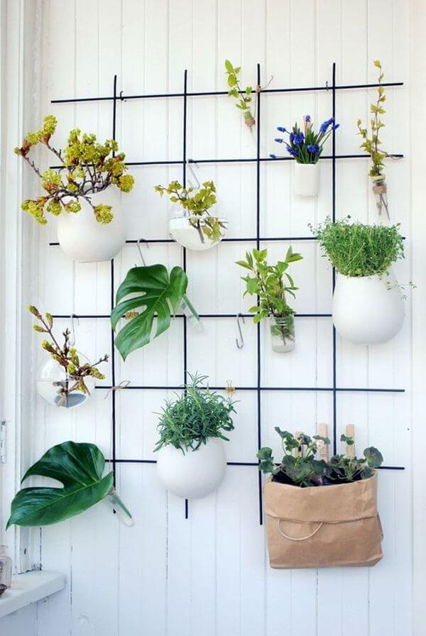 DIY Leaves and Flowers Wall Ideas