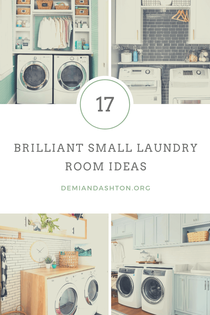 Brilliant Small Laundry Room Ideas