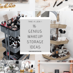 16 Genius Makeup Storage Ideas to Help You Organize