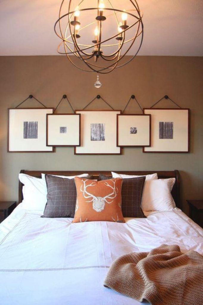 above bed wall decor ideas
